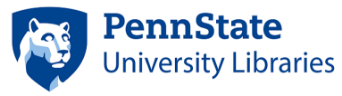 Penn State – University Libraries